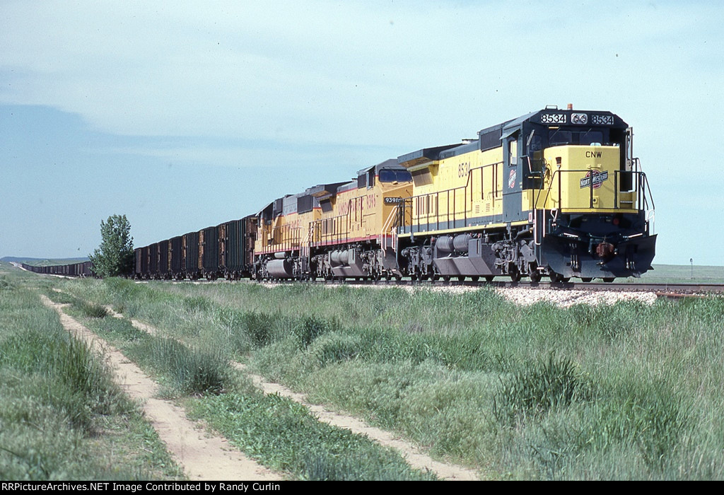 CNW 8534 near Reno Jct